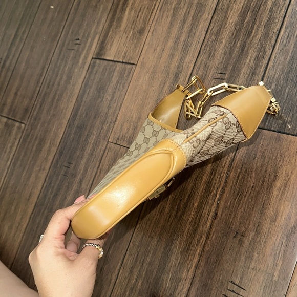 Rare✨Gucci Jackie O 1961 hobo bag GG purse vintage shoulder bag chain strap - Picture 16 of 17